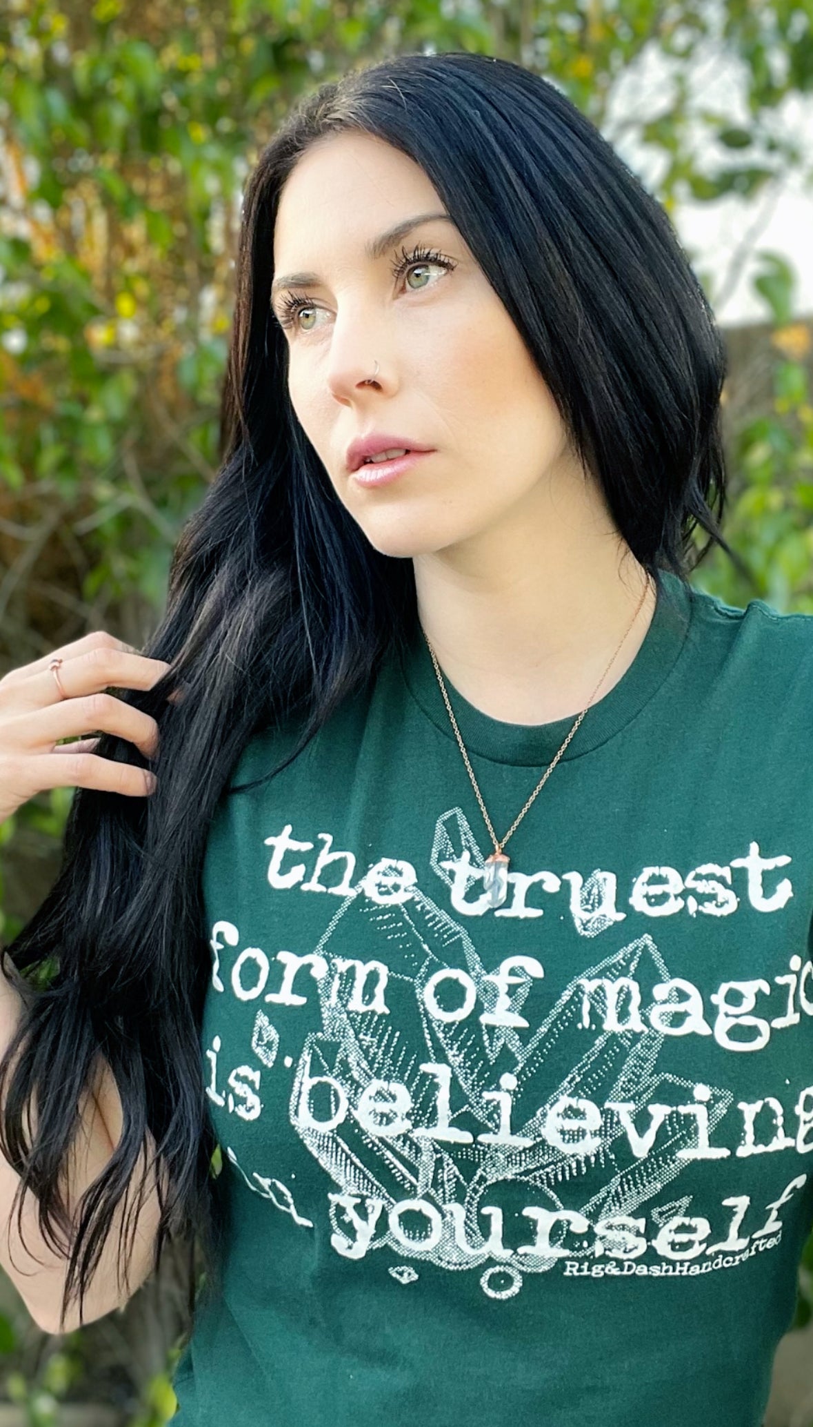 Magic crystal graphic tee
