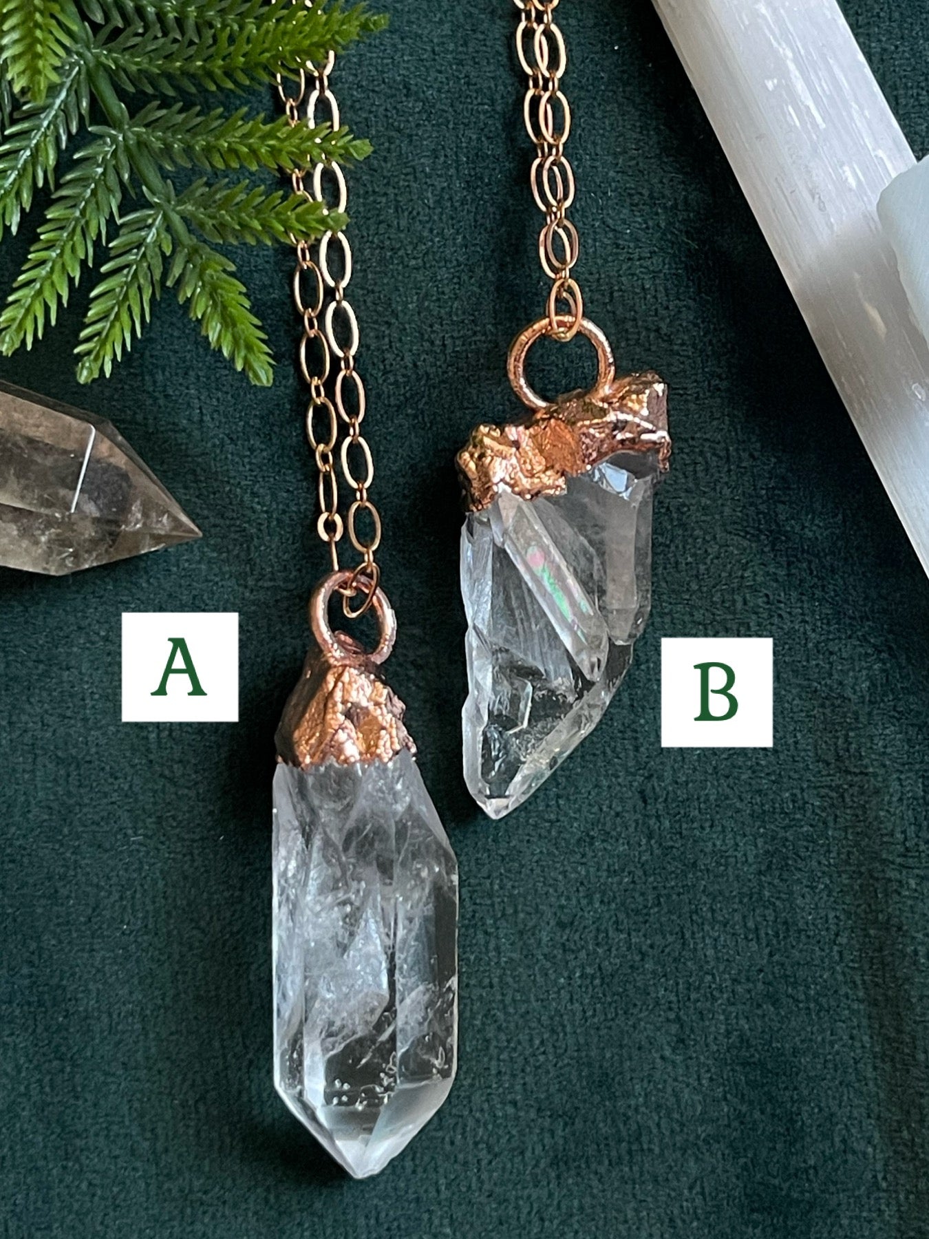 Clear Quartz necklace