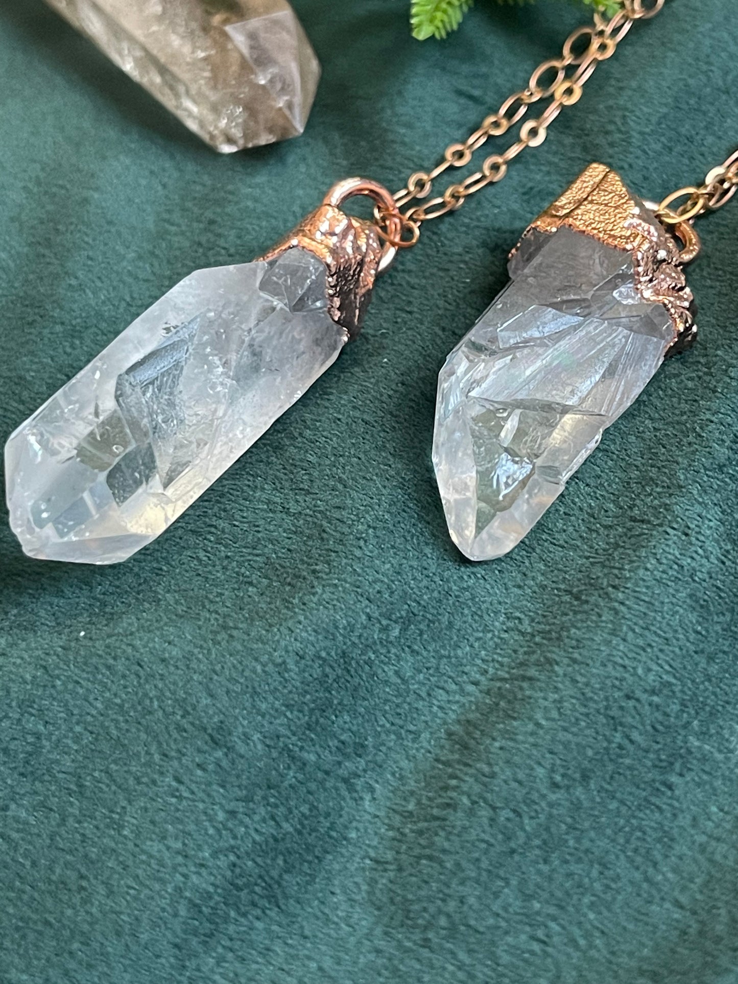 Clear Quartz necklace