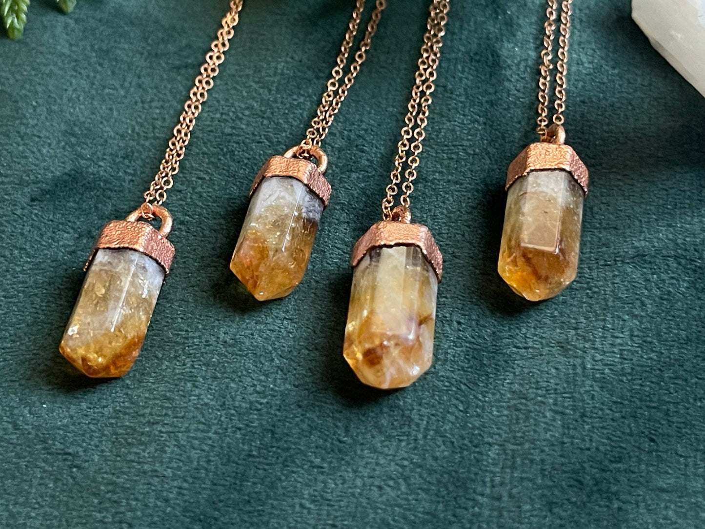 Citrine points