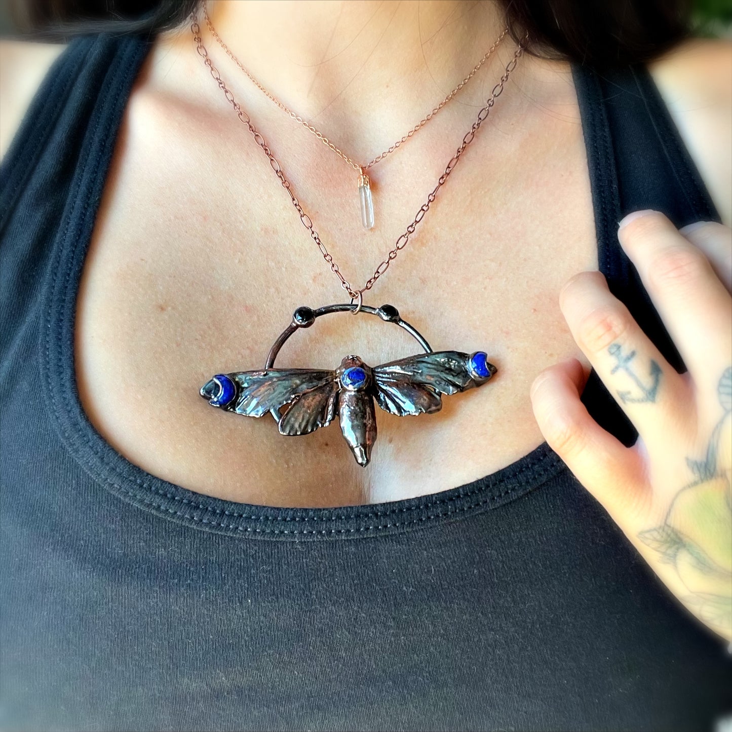 Sphinx Moth Necklace