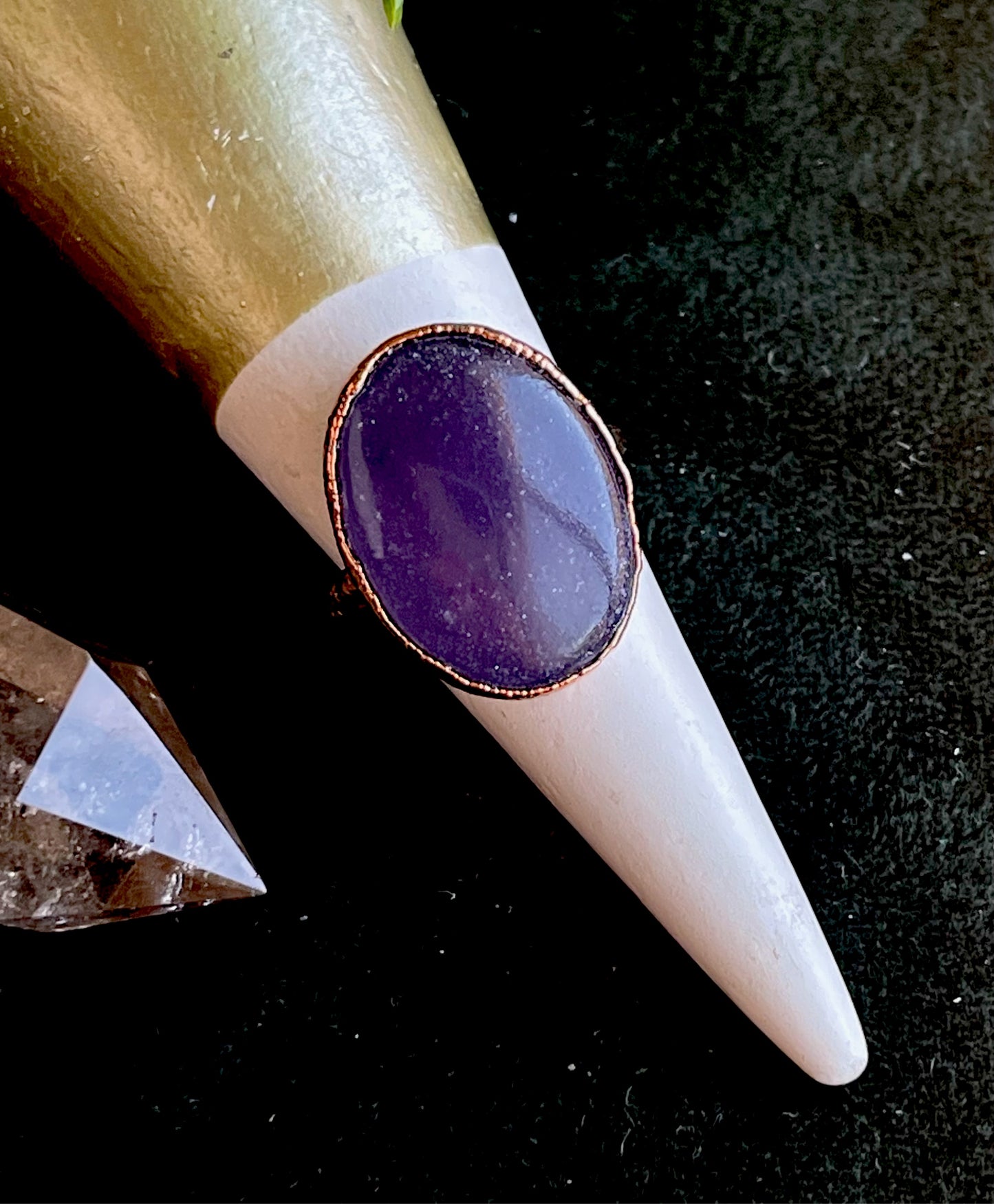 Lepidolite Ring