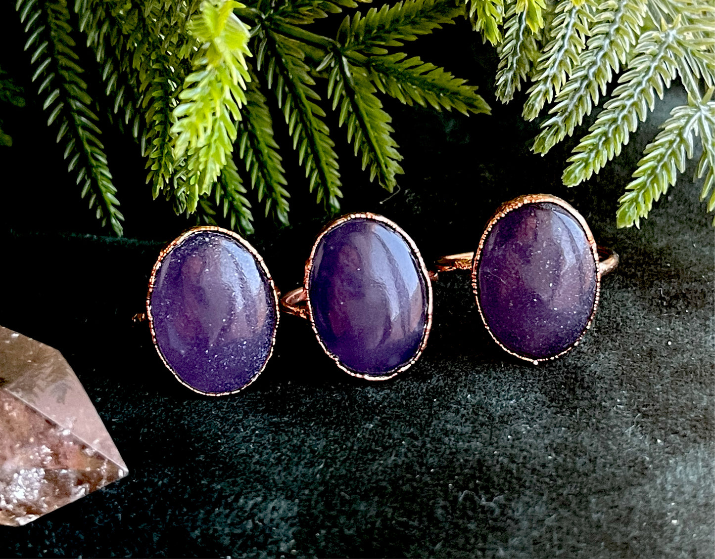 Lepidolite Ring
