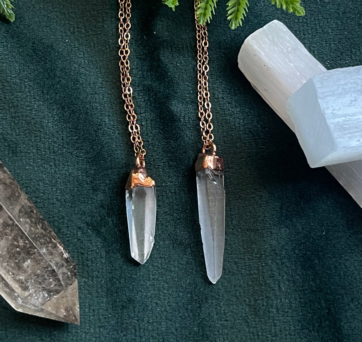 Small Clear Quartz necklace
