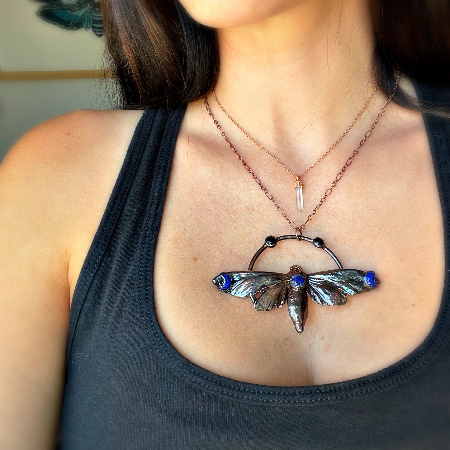 Sphinx Moth Necklace
