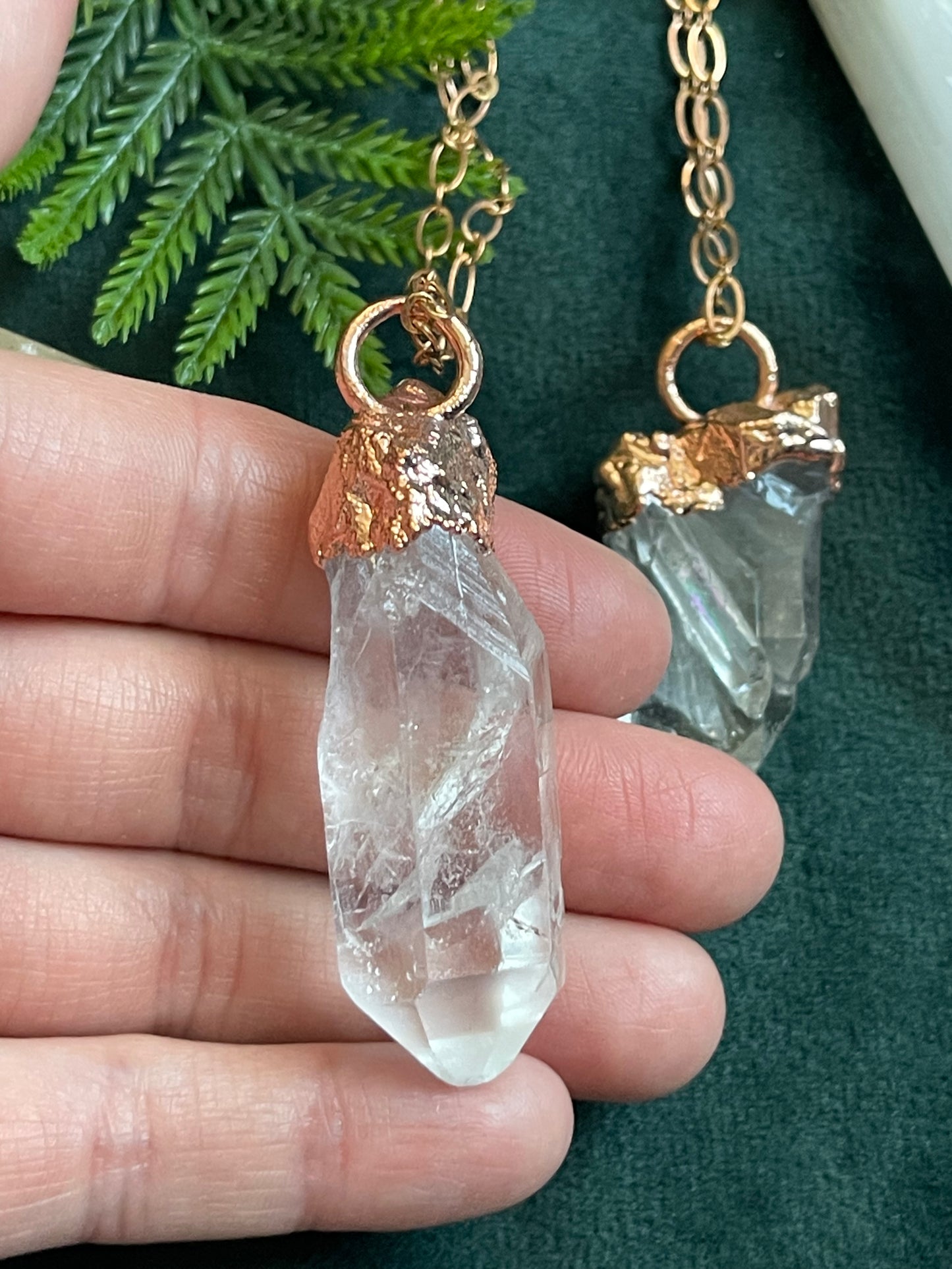 Clear Quartz necklace
