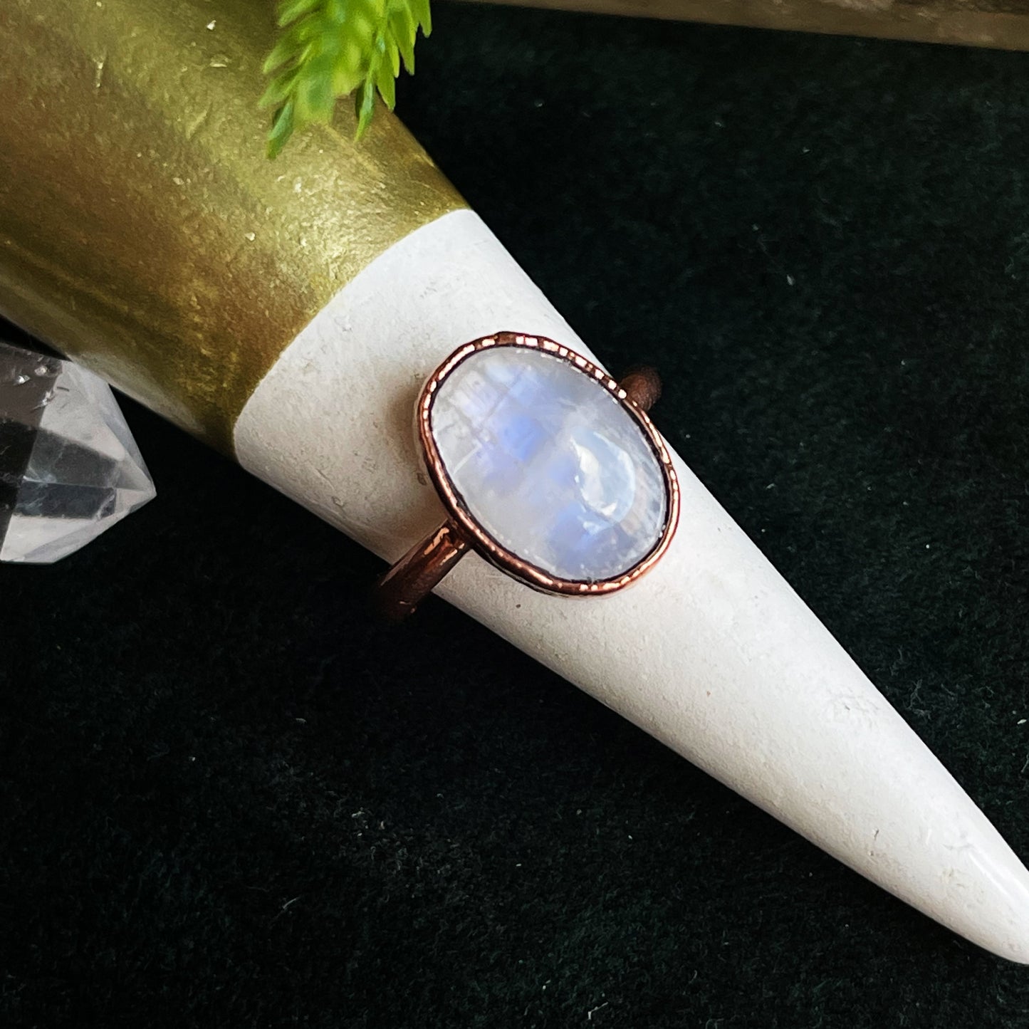 Moonstone (oval) Ring
