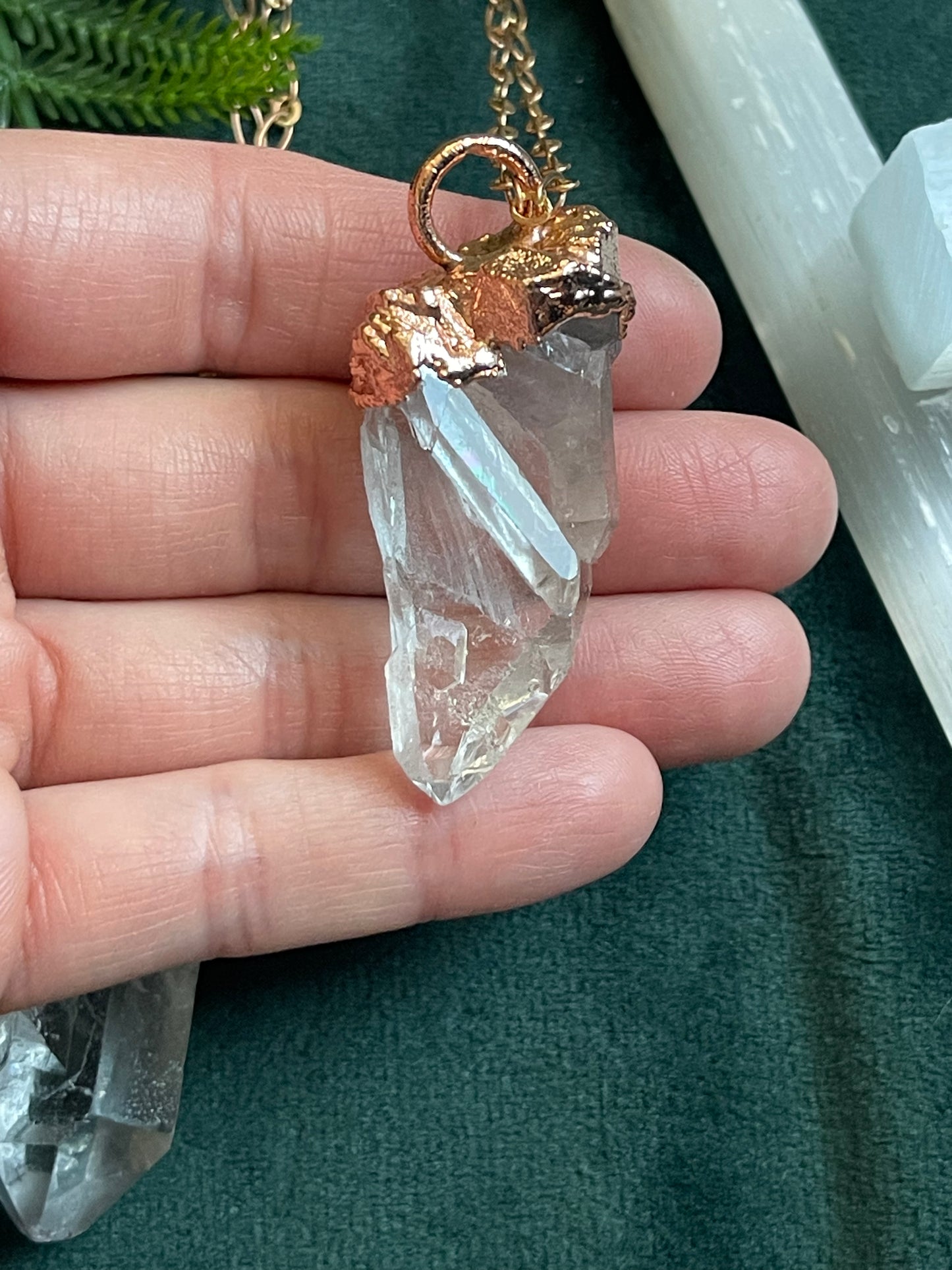 Clear Quartz necklace