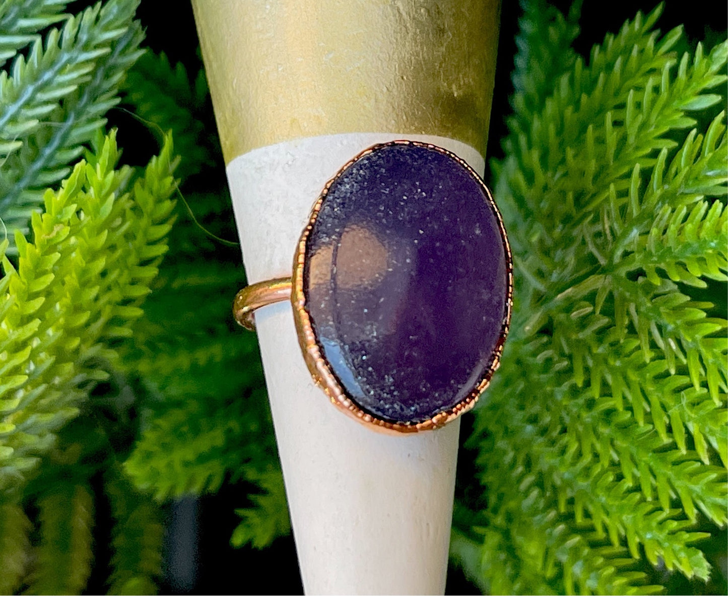 Lepidolite Ring