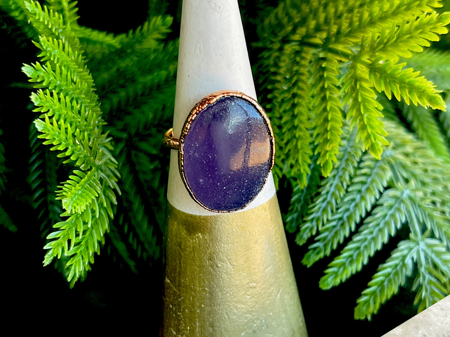 Lepidolite Ring