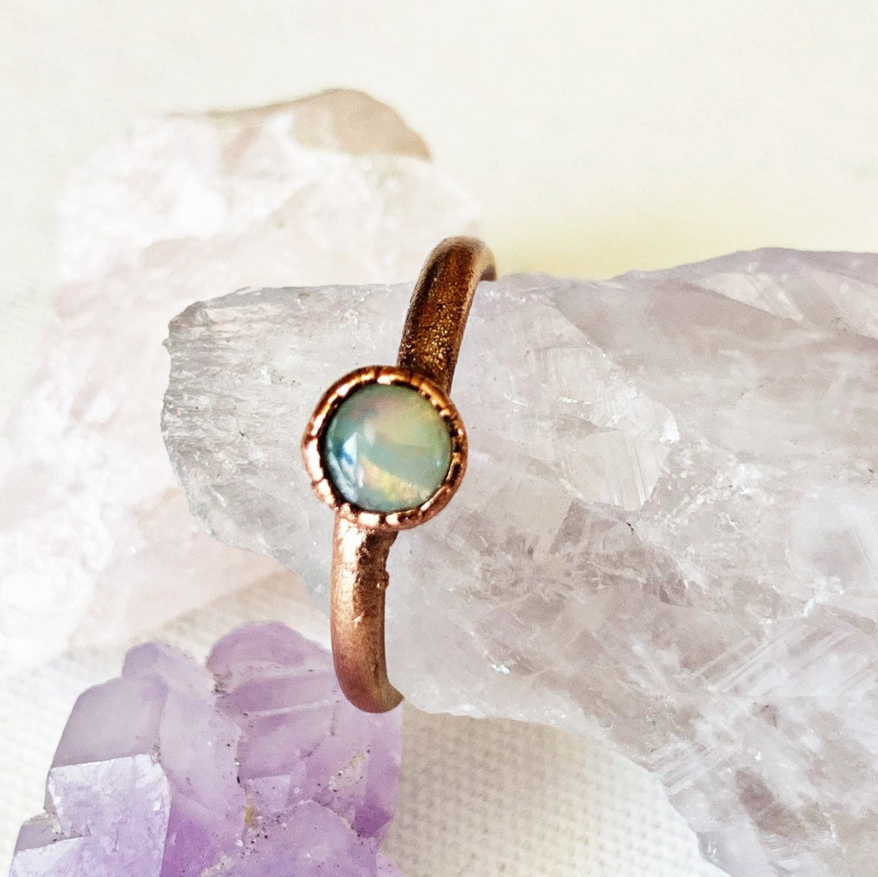 Stackable Opal Rings