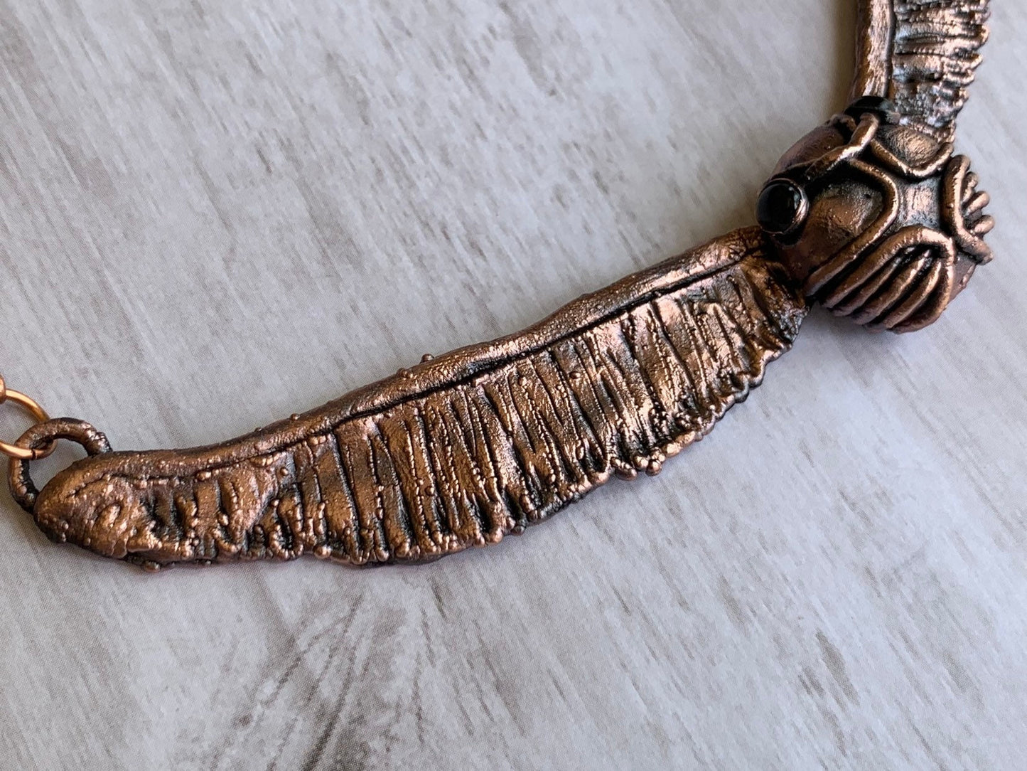 “Golden snitch” necklace