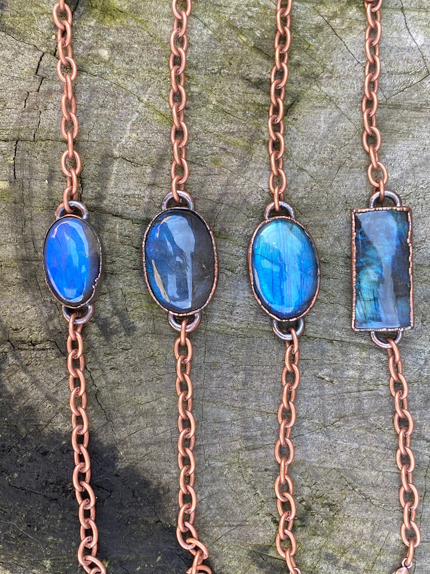 Labradorite stone bracelet