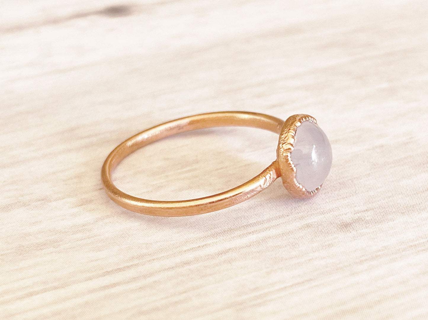 Rose Quartz Ring