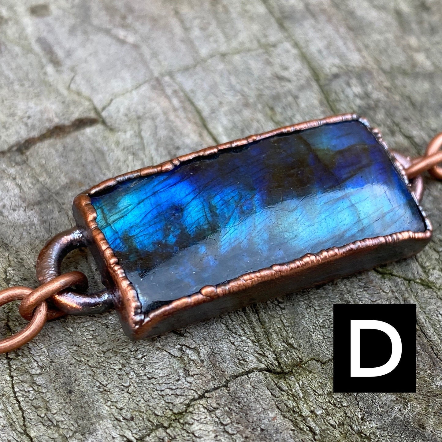 Labradorite stone bracelet