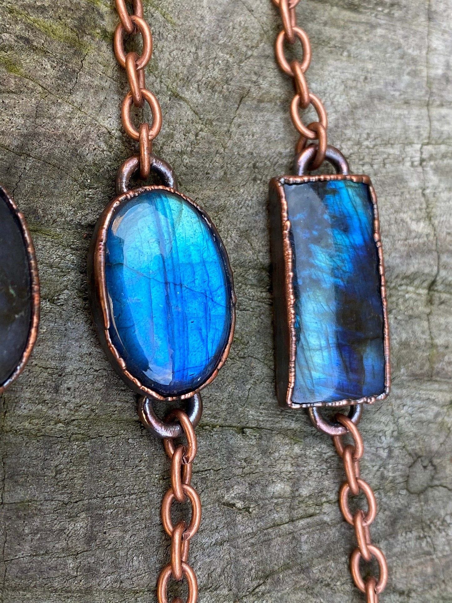 Labradorite stone bracelet