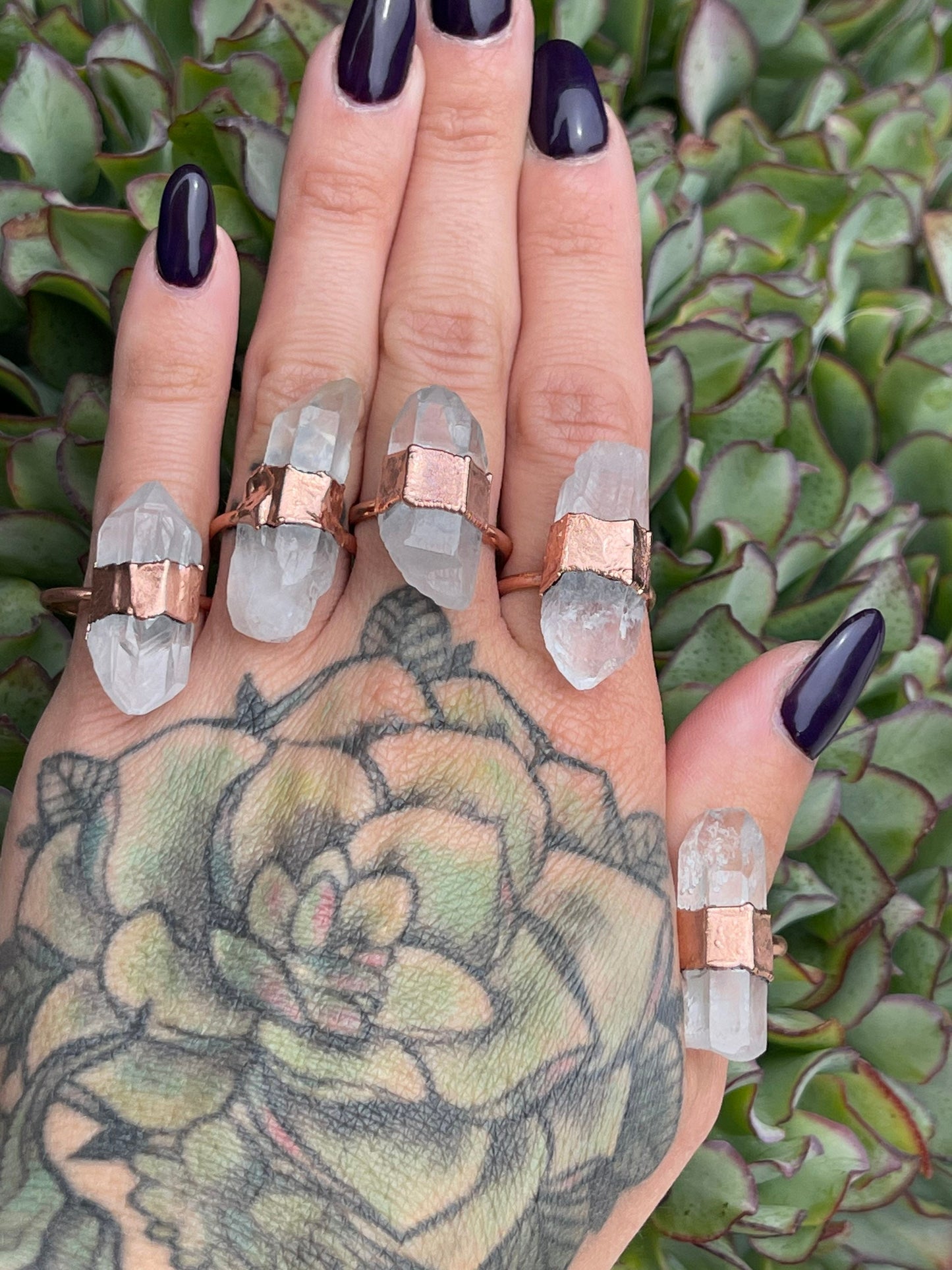 Clear Quartz ring