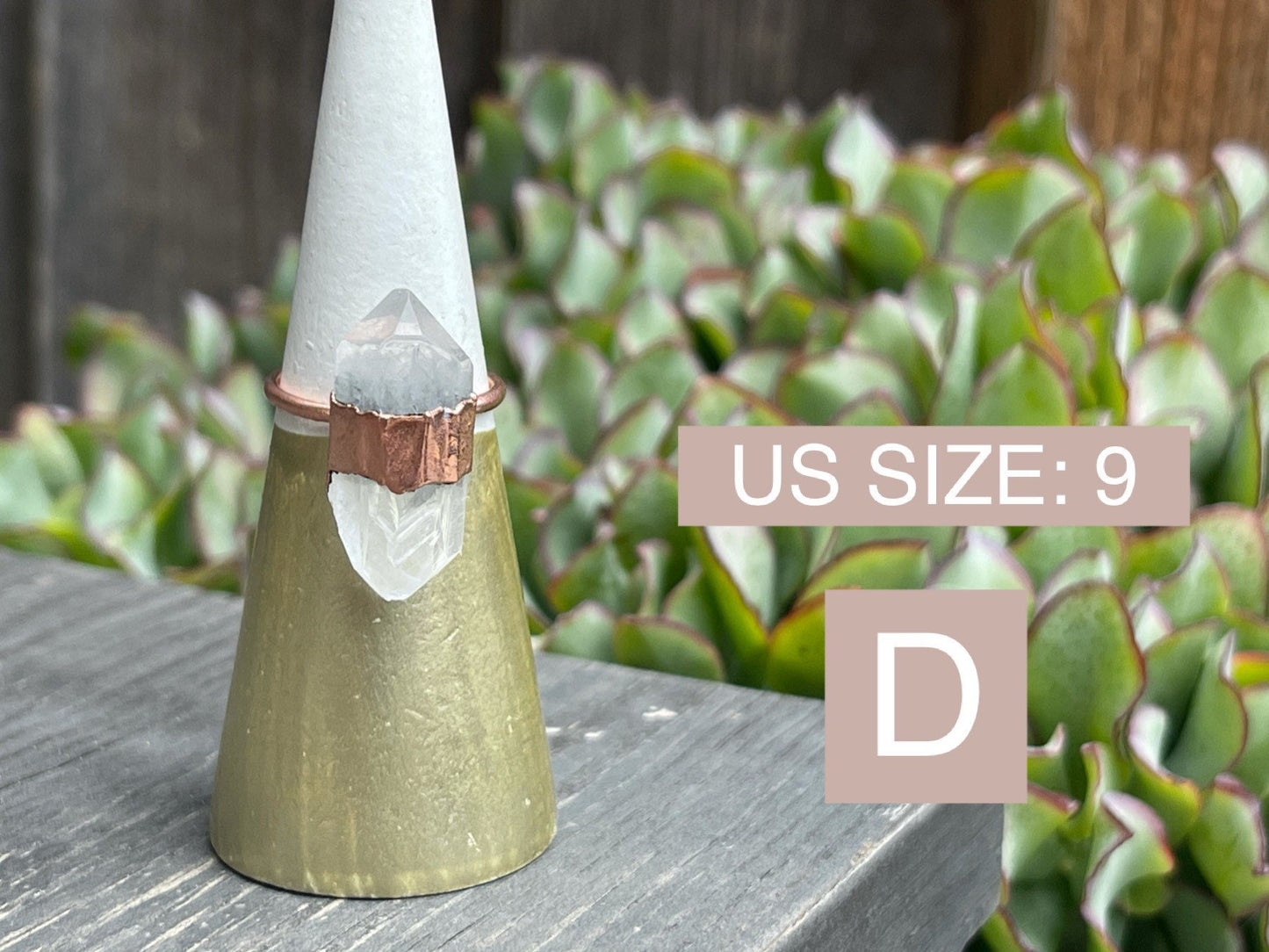 Clear Quartz ring