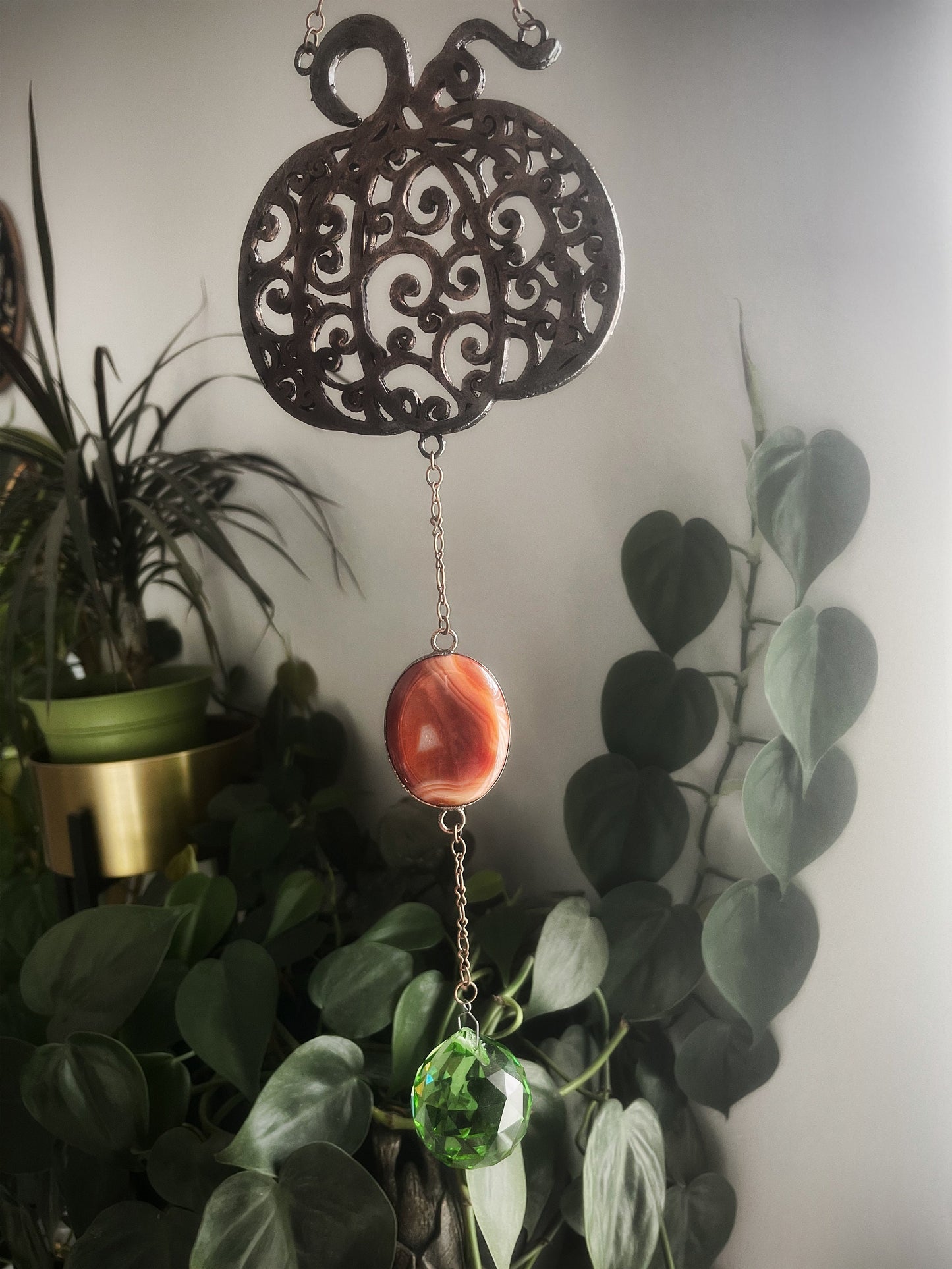 Moonlight/Sunlight catcher pumpkin