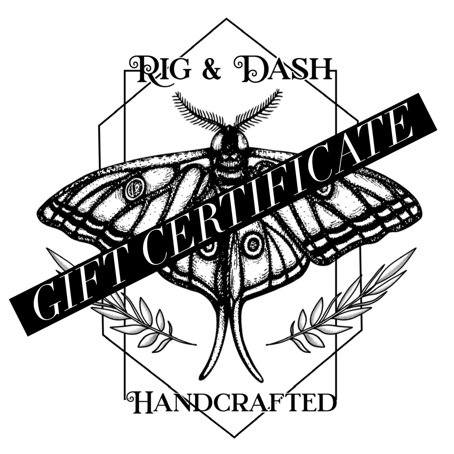 Rig&Dash Handcrafted Gift Certificate