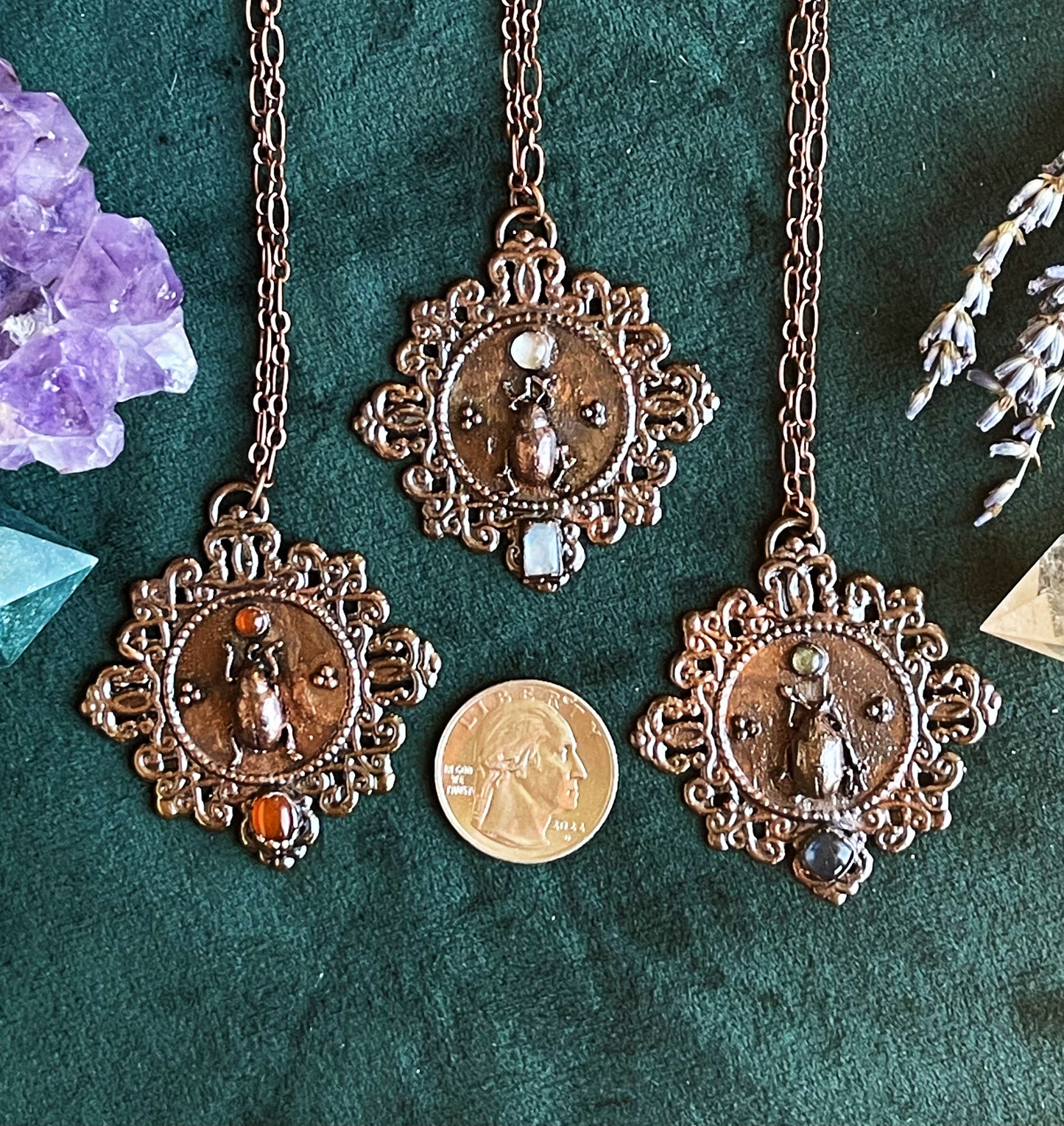 Beetle Bug necklace