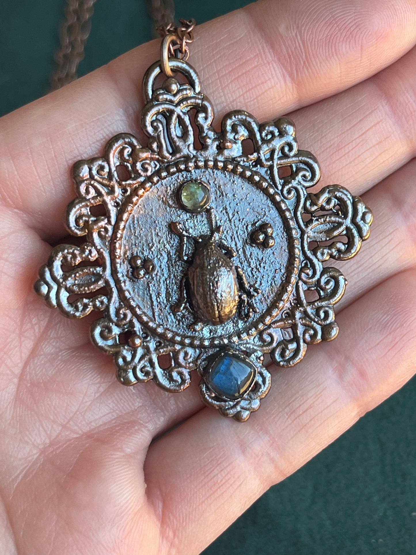 Beetle Bug necklace