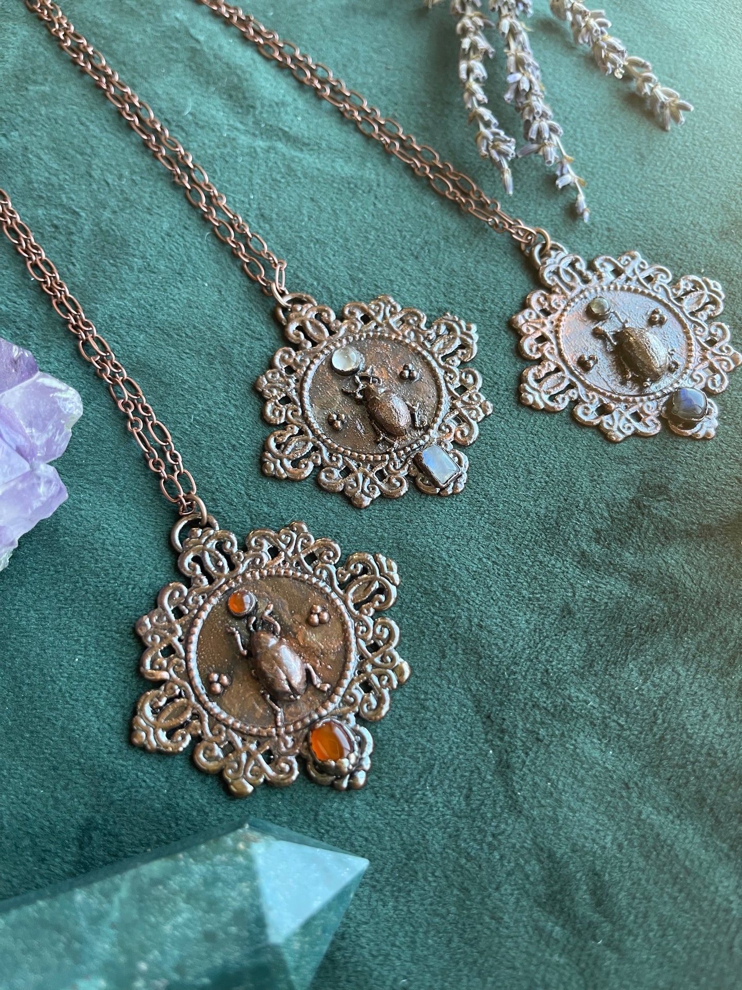 Beetle Bug necklace
