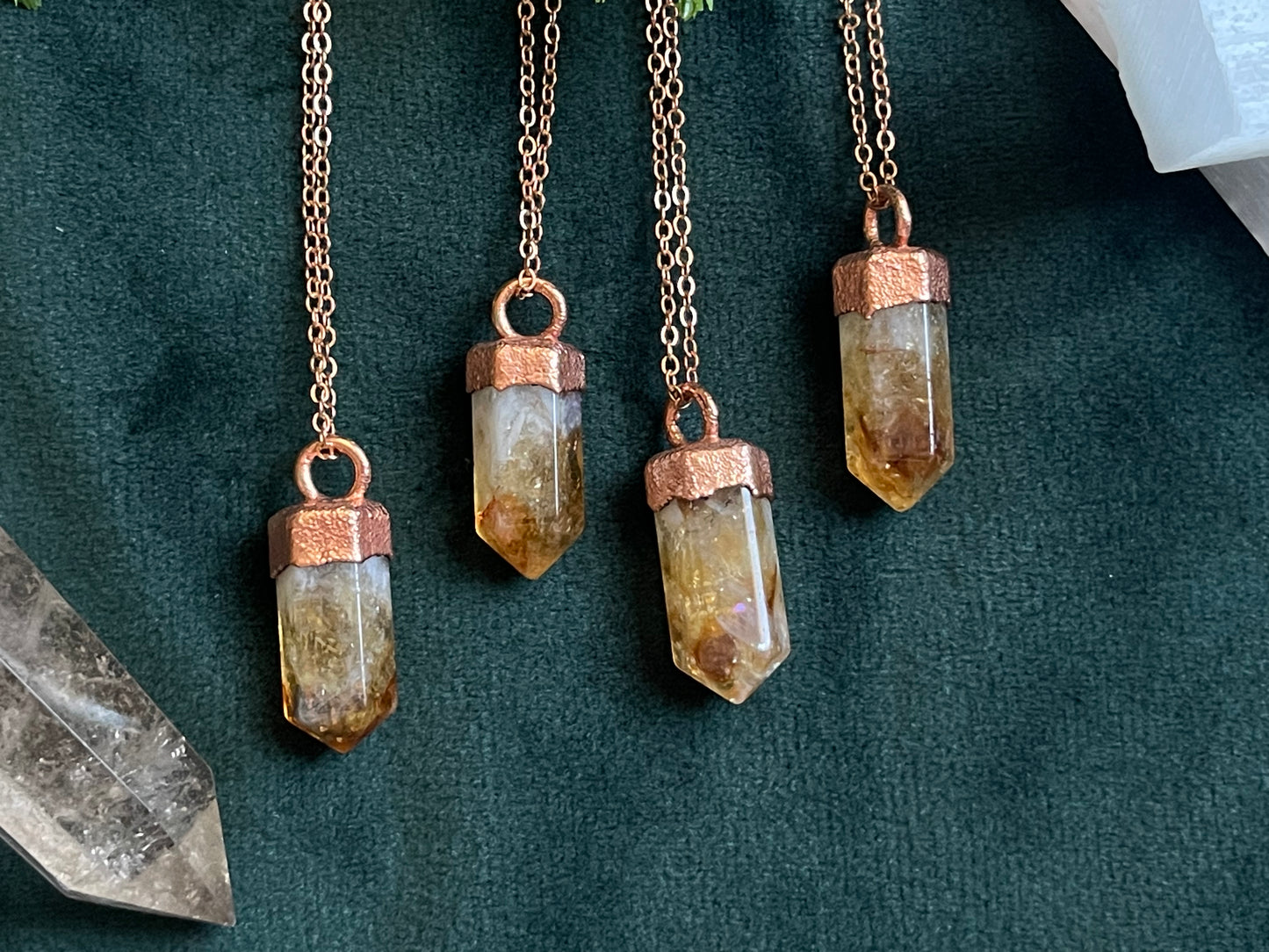 Citrine points