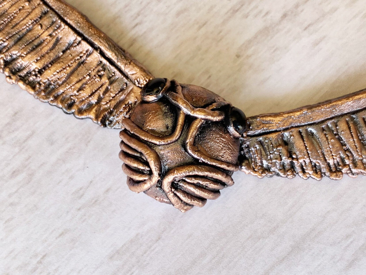“Golden snitch” necklace